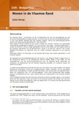 wonen in de vlaamse rand svr